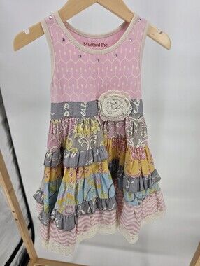 mustard pie christmas dress Kids Clothing Mustard Pie Annabel Dress Mustard Pie Dresses Mustard Pie Annabel Christmas Holiday Dress 3t